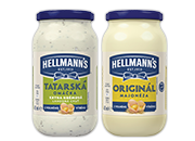 Hellmann's Tatárska omáčka 405 ml a Originál majonéza 405 ml