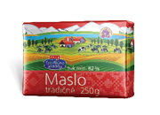 Maslo tradičné 250 g