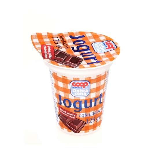 Jogurt čokoládový 125g