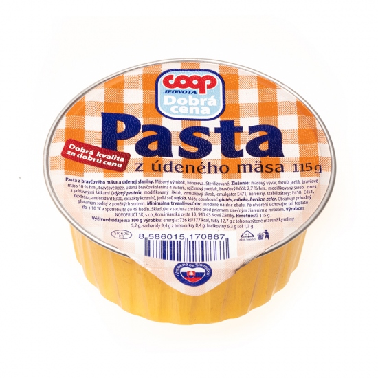 Pasta z údeného mäsa 115g