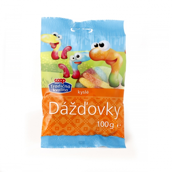 Dážďovky kyslé 100g