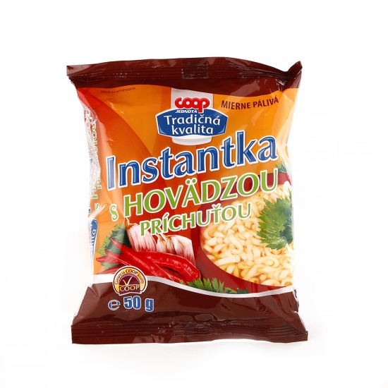 Instantná polievka hovädzia 50g