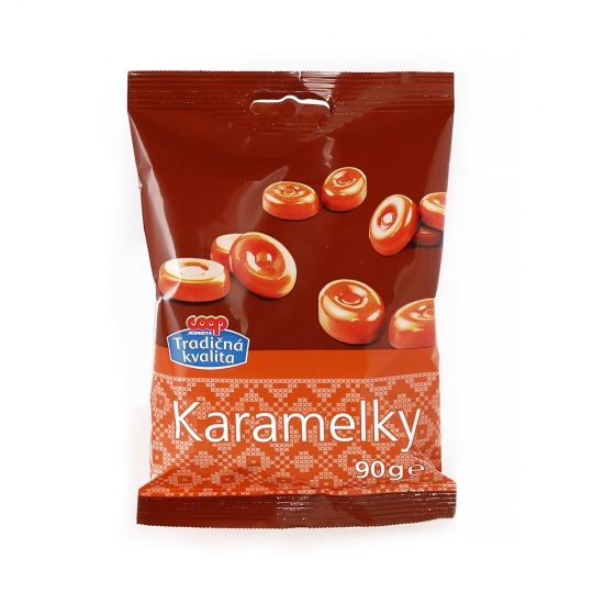 Karamelové cukríky 90g