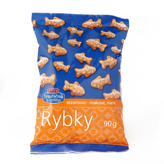 Rybky sezamové 90g