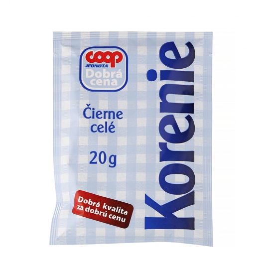 Čierne korenie celé 20g