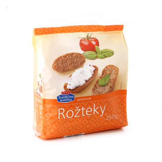 Celozrnné rožteky 250g