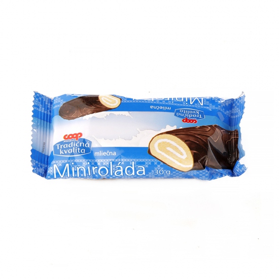 Mini roláda mliečna 30g