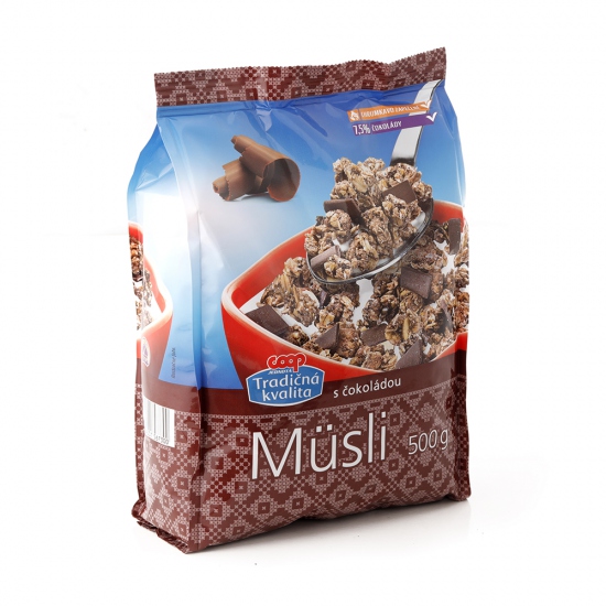 Musli s čokoládou 500g