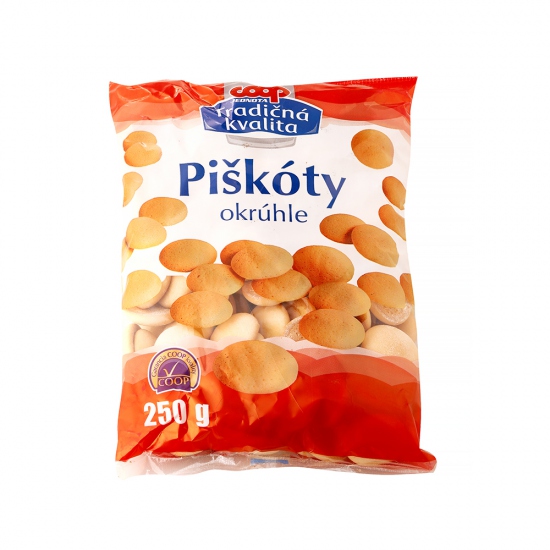 Piškóty okrúhle 250g