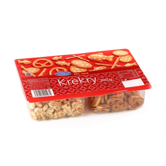 Slané krekry mix 200g