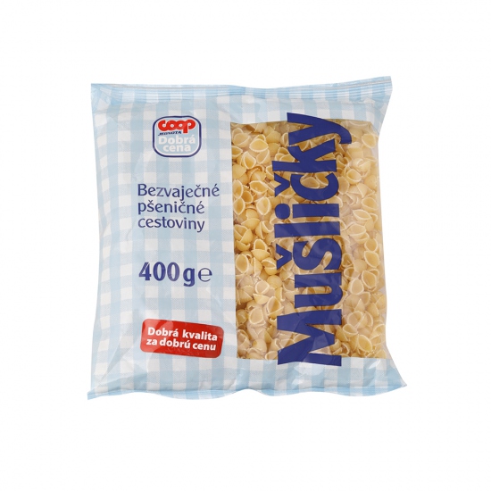 Mušličky bezvaječné 400g