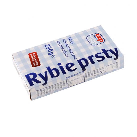 Rybie prsty mleté hlbokozmraz. 250g