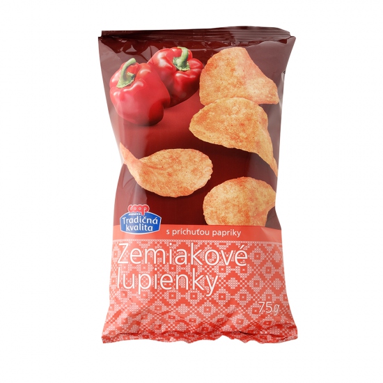 Lupienky zemiakové s príchuťou paprika 75g