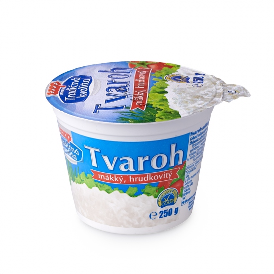 Tvaroh mäkký hrudkovitý 250g