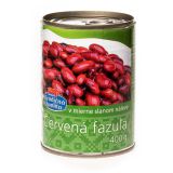 Fazuľa červená slaná 400g