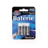 Batérie AAA/LR03 alkalické 4ks 